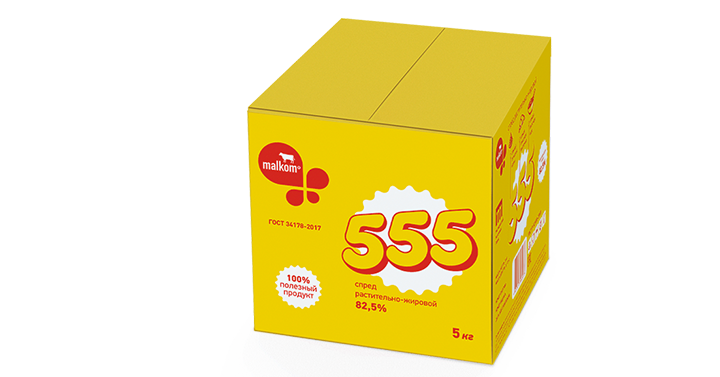 СПРЕД РАСТИТЕЛЬНО-ЖИРОВОЙ «555» 82.5%