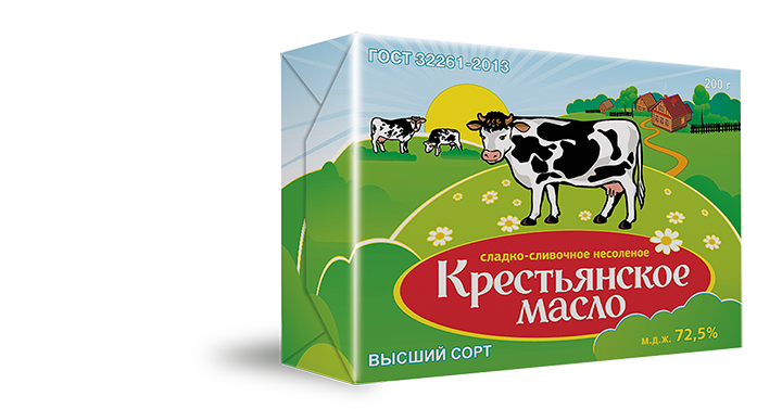 МАСЛО КРЕСТЬЯНСКОЕ 200 г